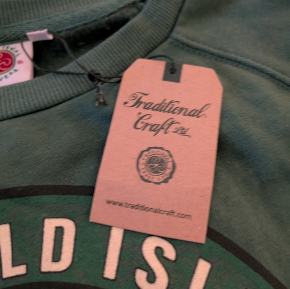 Traditional Craftware Irish Sweater L NWT - Picture 4 of 14